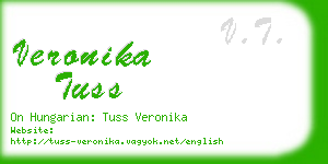 veronika tuss business card